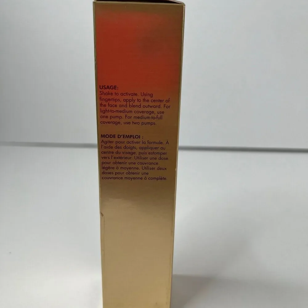 New Stila Hide & Chic Fluid Foundation Cosmetic Makeup, Tan 4 #351